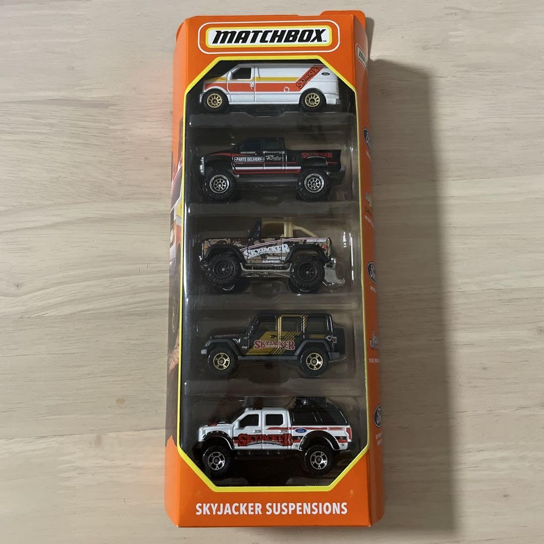 Amazon.co.jp: マッチボックス 5パック SKYJACKER SUSPENSIONS